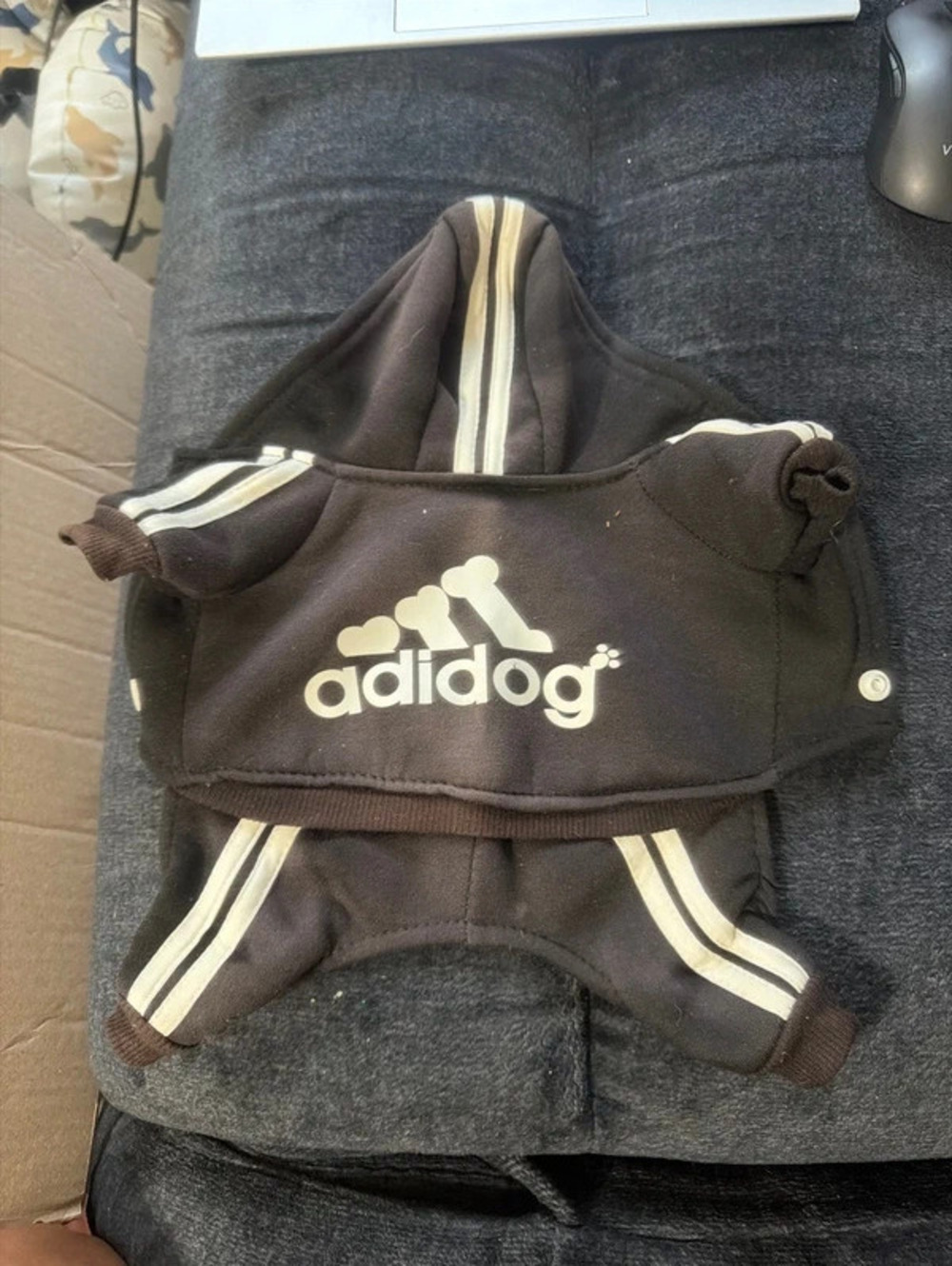 Adidog Dog Tracksuit / Hoodie Jumpsuit